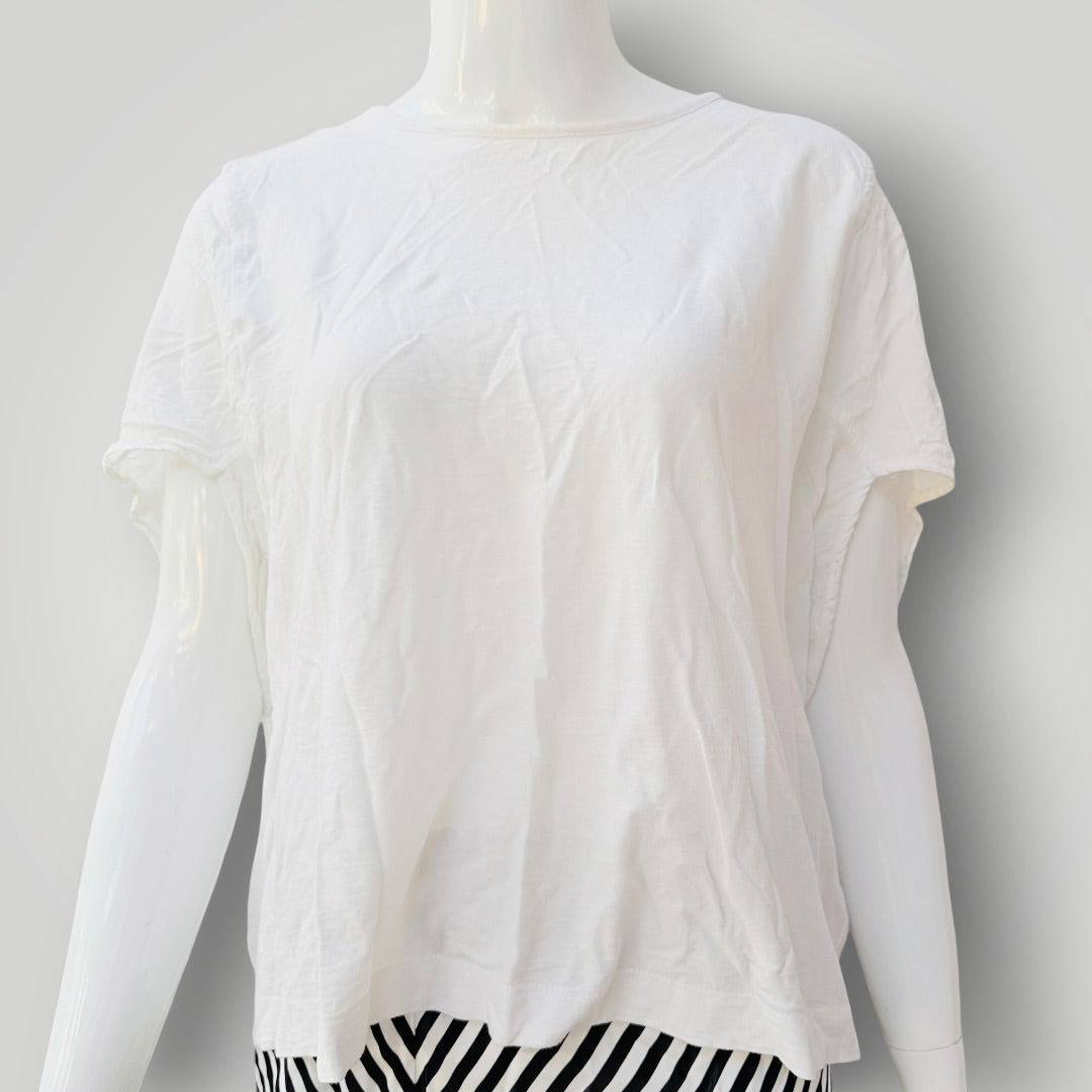 ELK / white shaped cotton tee / 8 (3927449868262601220)