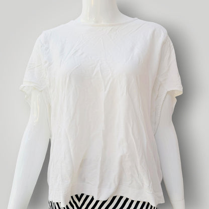 ELK / white shaped cotton tee / 8 (3927449868262601220)