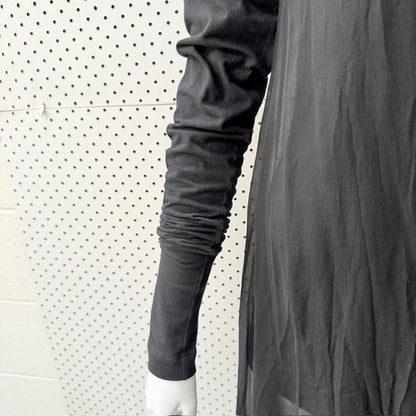y2k nz vintage / CHERYL VUILLERMIN / silk overdress / m (3927693605606520421)
