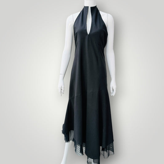 Y2k vintage / maxi dress / made in nz / s (3927694207329533929)