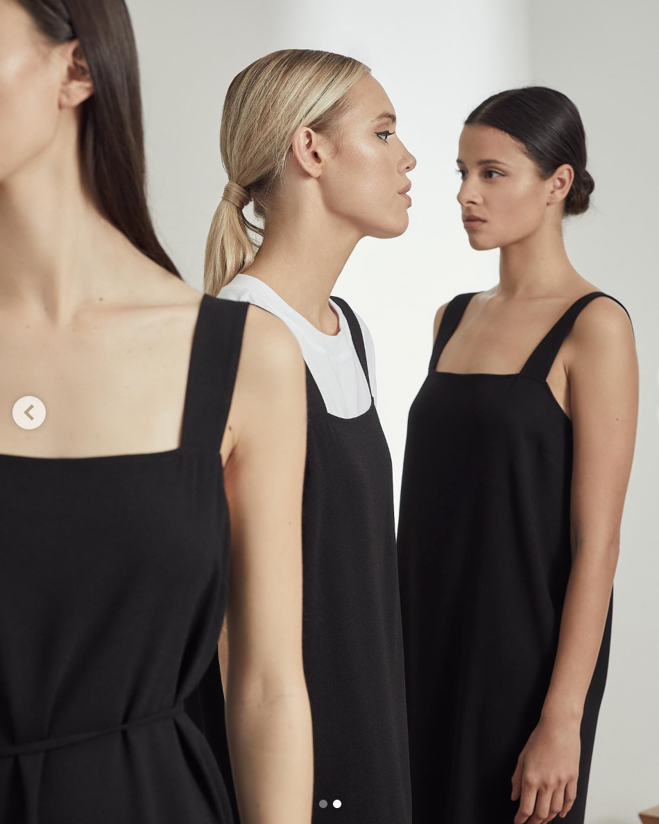 MOOCHI / bound dress / 10 / made in nz (3927962548198466524)