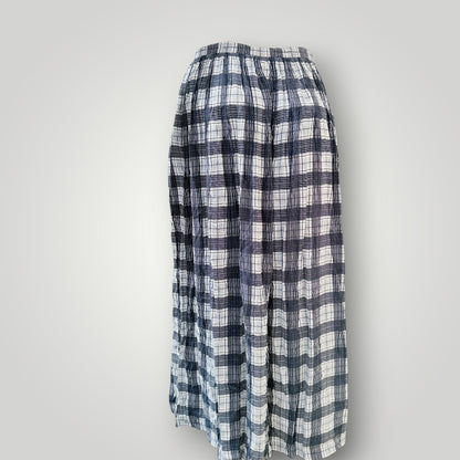 Country Road - Plaid Midi Skirt - 1990s vintage Australia Made - Size 8 (3927971331812832995)