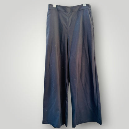 MOOCHI / glowed pant in black / wide leg trousers / 10 (3927971344993609857)