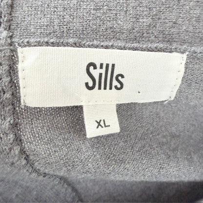Sills - Organic Cotton Cashmere Crewneck Jumper - Grey - Size XL (3928077690915362806)