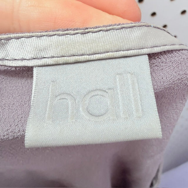 Hall - Lilac Knot Front Crop - Vintage NZ Made - Size S/M (3928077754640148529)