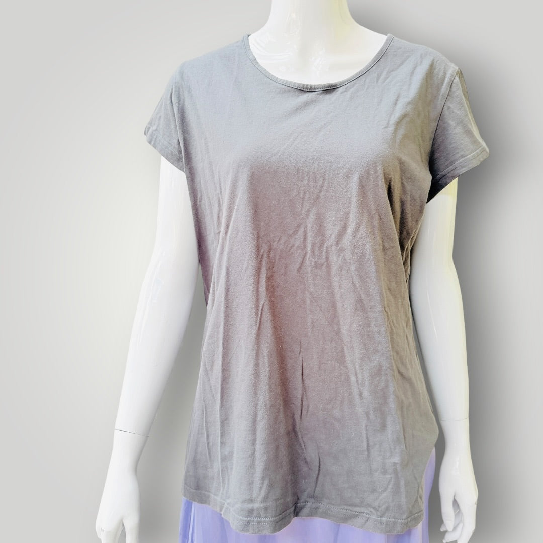 Taylor - Cotton Tee - Charcoal - Size M (3928077885979730918)