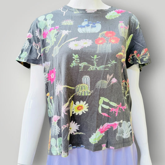 Stolen Girlfriends Club - Cactus Floral Graphic Tee - Size 10 (3928077904505406648)