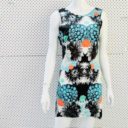 Maurie & Eve - Shadow Dress - Tropical Floral Print - Size 12 . new with tags (3928209586305338998)