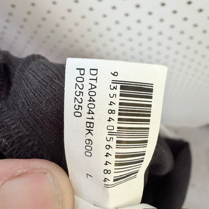 DISSH - Ribbed Layered Long Sleeve Top - Black & White - Size L (3928209664511606733)