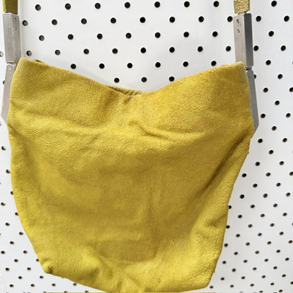 Rick Owens - Leather Crossbody Pouch Bag - Chartreuse Yellow (3928680039985034625)