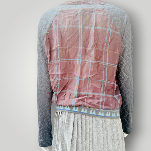 Nom*d  - Long Sleeve Printed Top - Made in NZ - Size S (3928682245961789643)