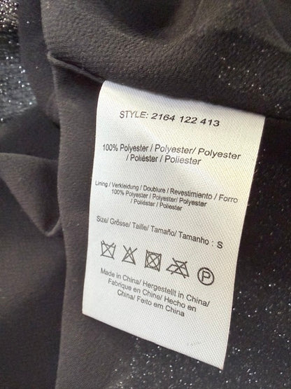Day Birger et Mikkelsen - Metallic Pleated Midi Skirt - Silver & Black - Size S (3928748610120502341)