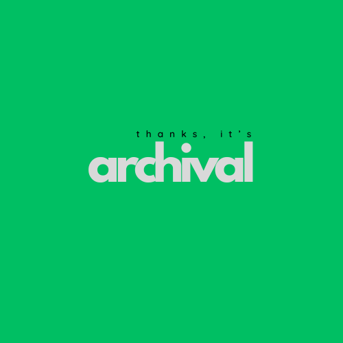 archival