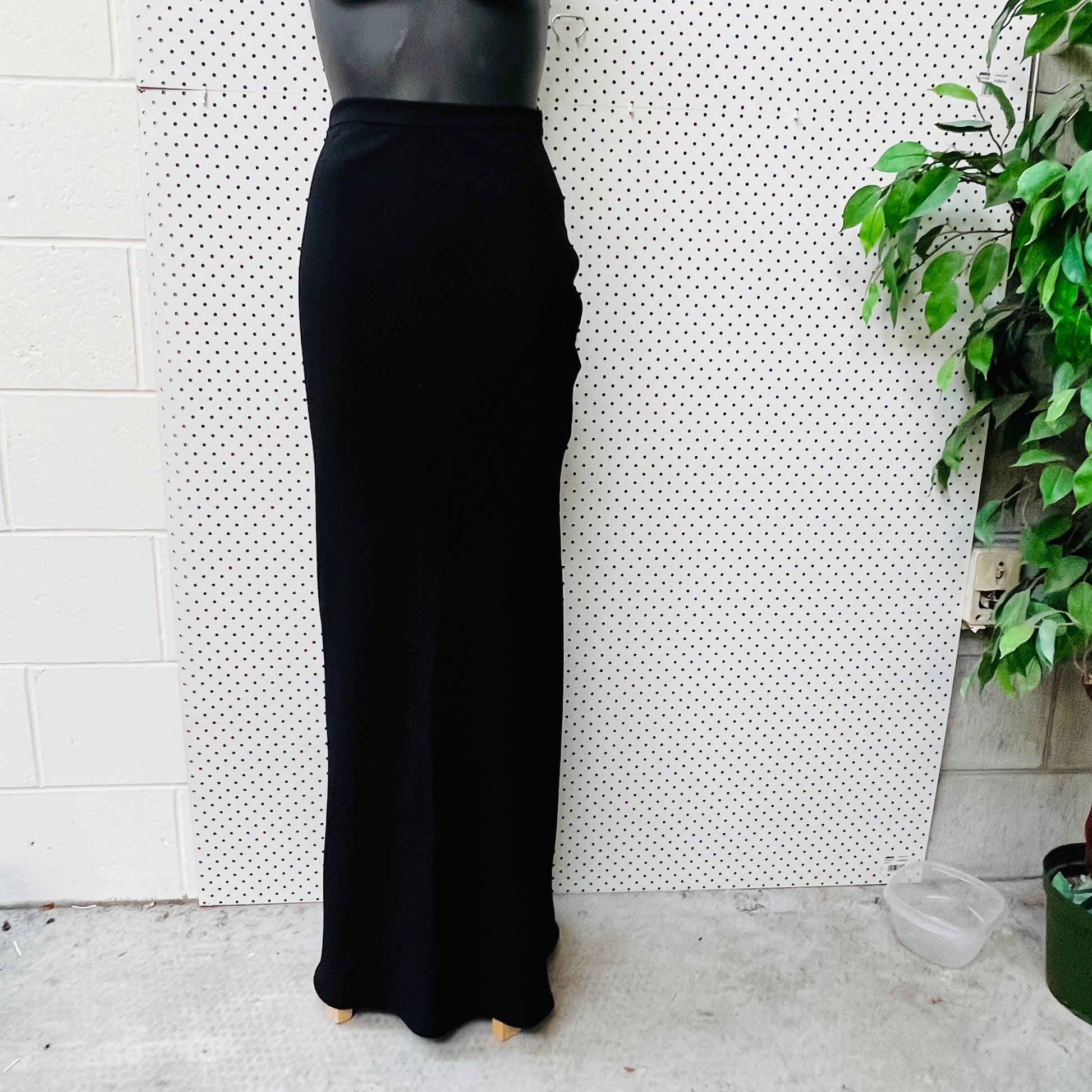 CAITLYN CRISP / 'dusk' black skirt / xs / made in nz / $295rrp