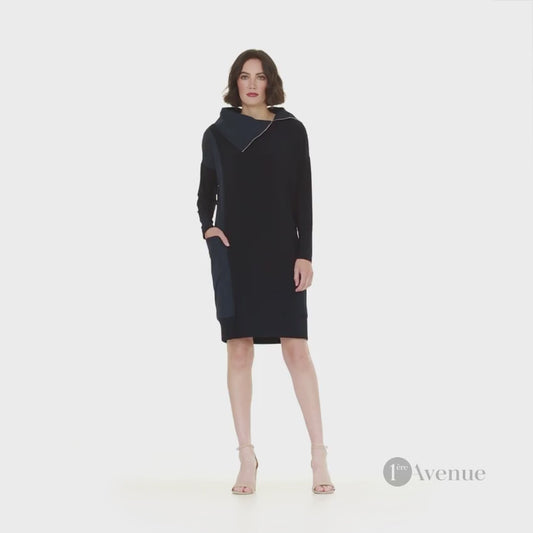 JOSEPH RIBKOFF / funnel neck dress / 14